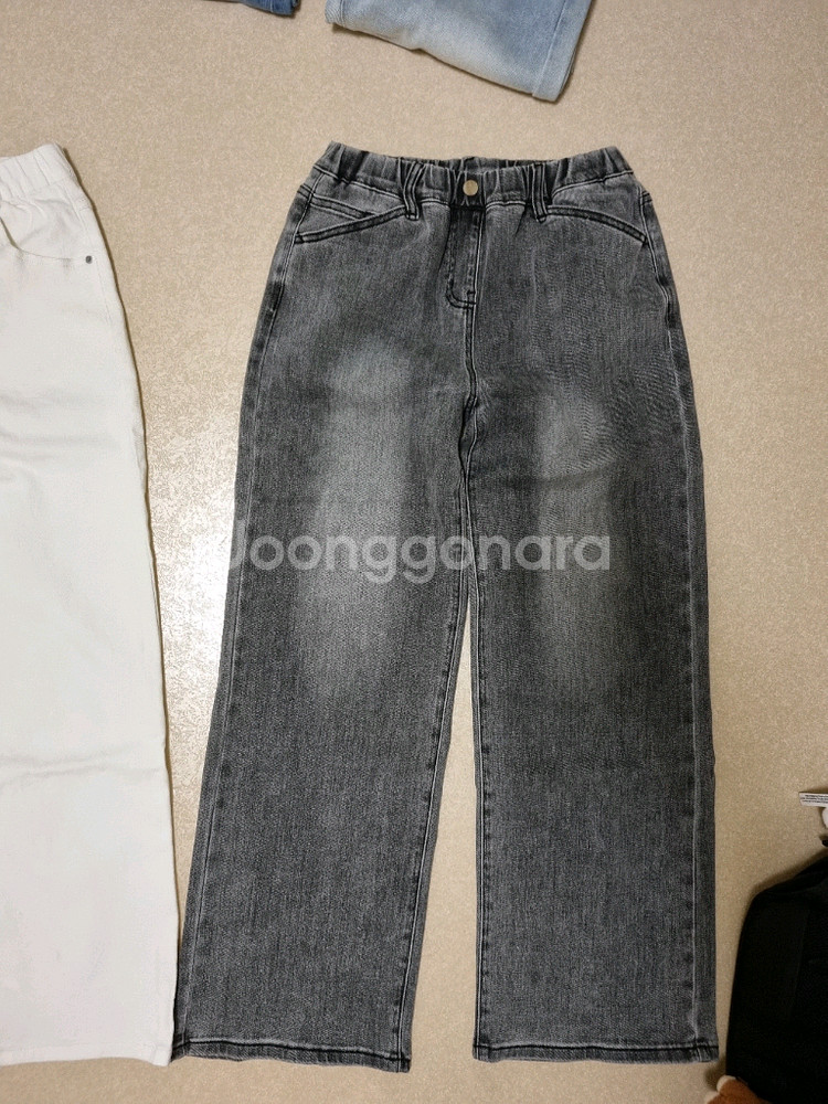 여아 청바지 4벌 세트--3