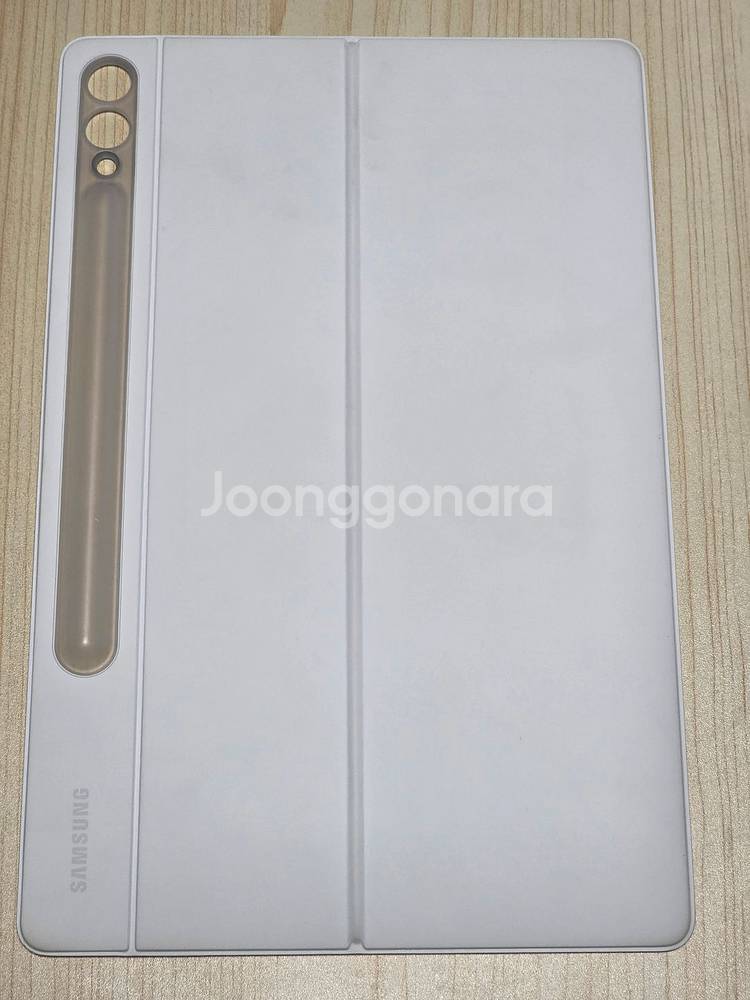 갤럭시탭 S10 플러스 AI 키보드 북커버 화이트 케이스--4