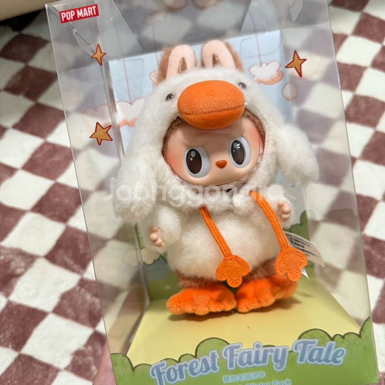 중국 한정 라부부 오리 포레스트 페어리테일 인형 키링 정품--0