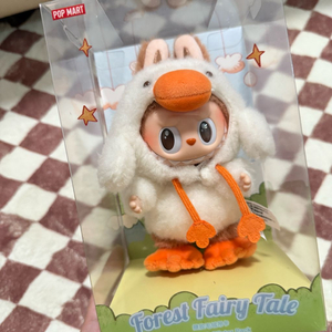 중국 한정 라부부 오리 포레스트 페어리테일 인형 키링 정품