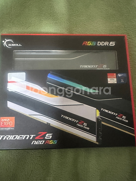 G.SKILL DDR5-6000 CL26 TRIDENT Z5 NEO RGB H 패키지--0