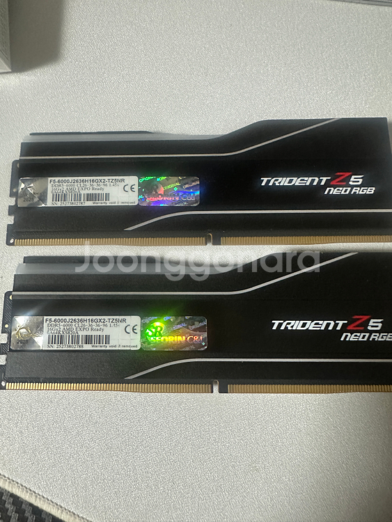 G.SKILL DDR5-6000 CL26 TRIDENT Z5 NEO RGB H 패키지--1