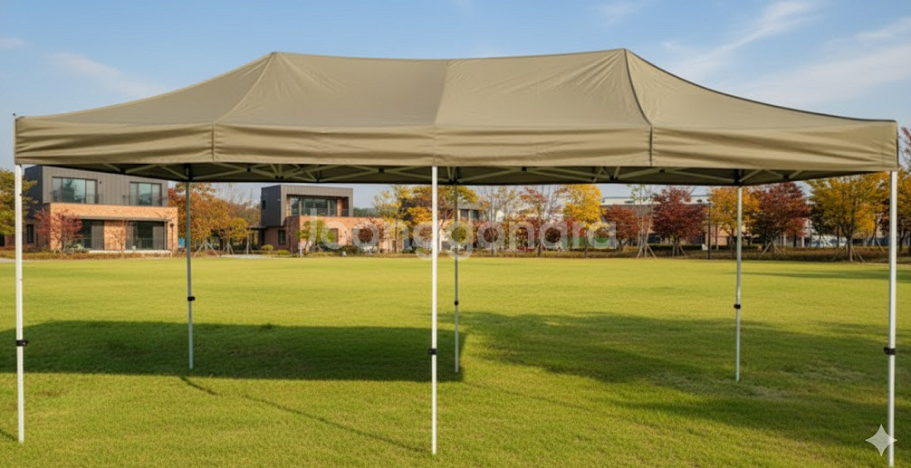 (미개봉)3x6 대형 캐노피 천막. 접이식 자바라.--0