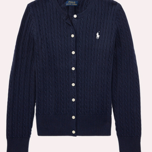 폴로 걸즈 가디건 헌터네이비 XL