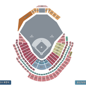 엘지 vs 한화 한국시리즈 5차전 116구역 1열 연석