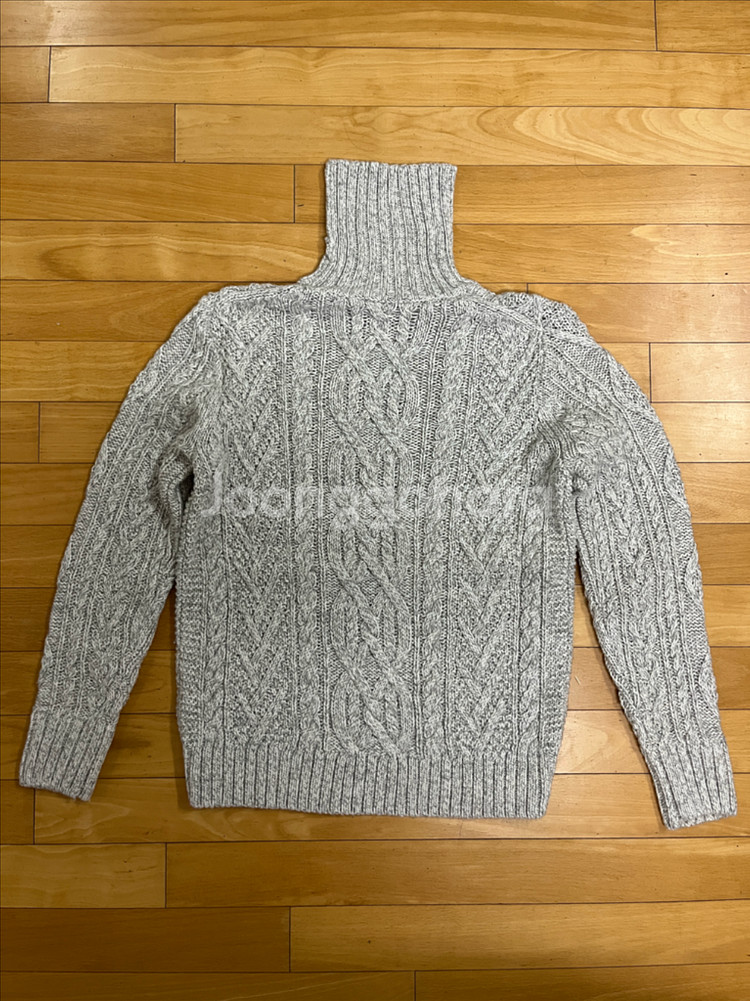 지오다노 케이블 니트 목폴라 M(95)--0