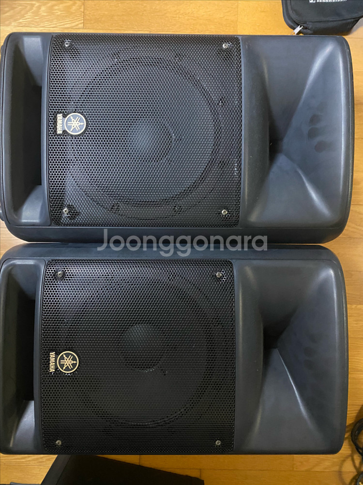 앰프내장형 믹서 장착 스피커 판매 합니다.--0