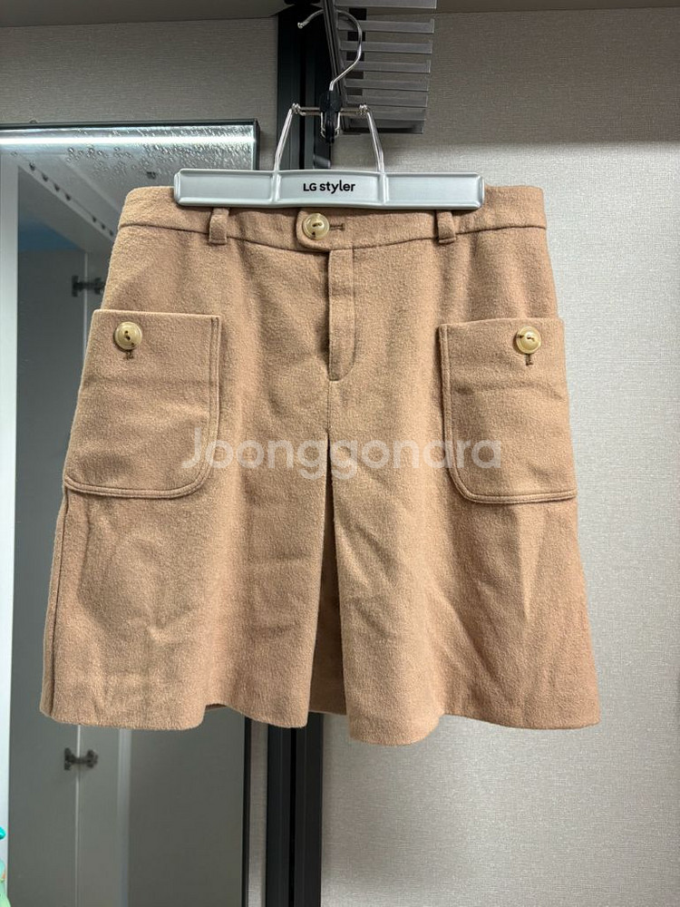 아페쎄 코듀로이 미니스커트--0