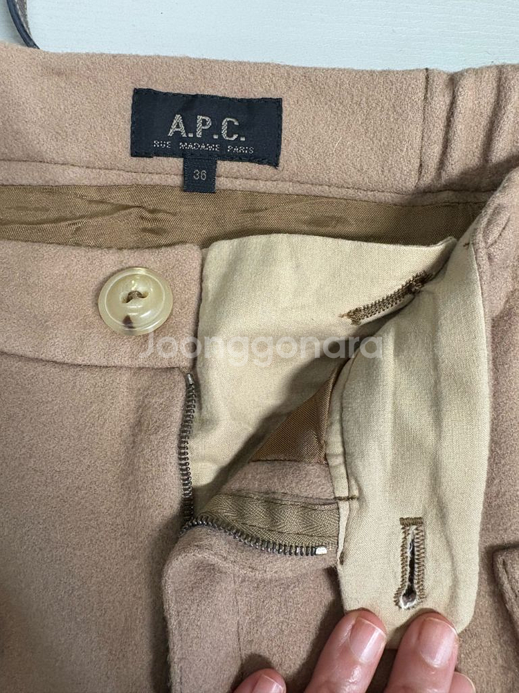 아페쎄 코듀로이 미니스커트--2