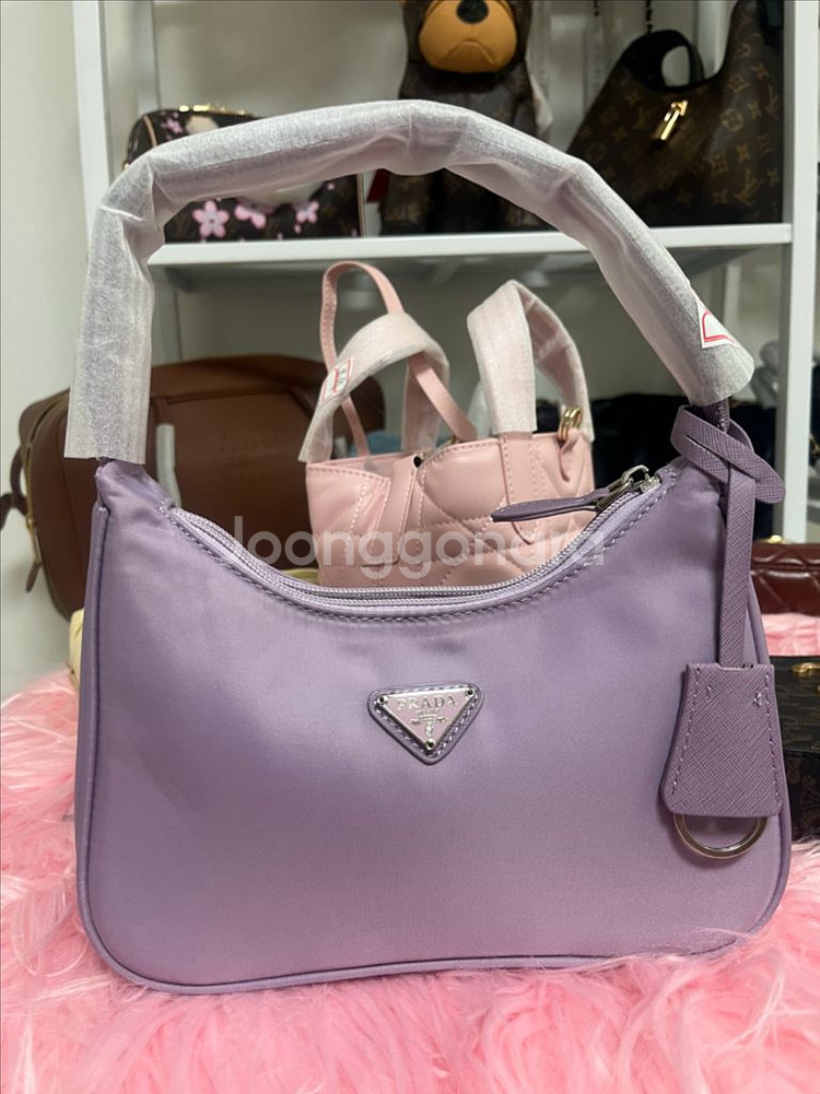 리나일론 미니 숄더백--0