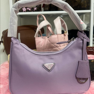 리나일론 미니 숄더백