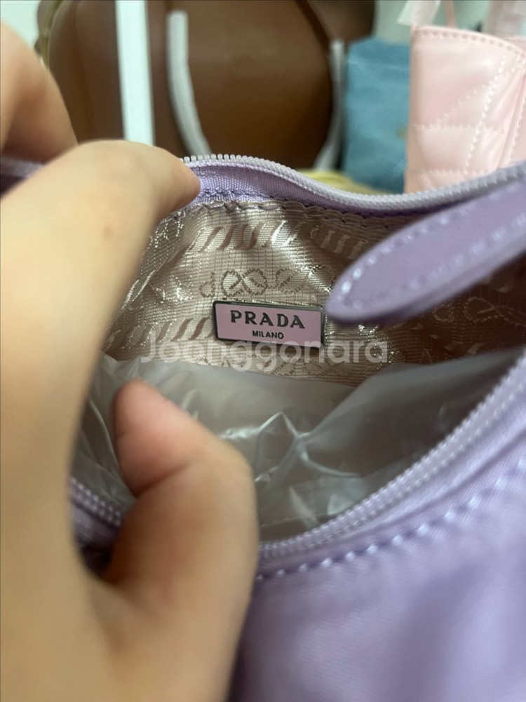 리나일론 미니 숄더백--3