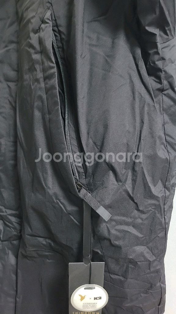 새상품) K2 공용 씬에어 라이트 구스다운 롱패딩 110--3