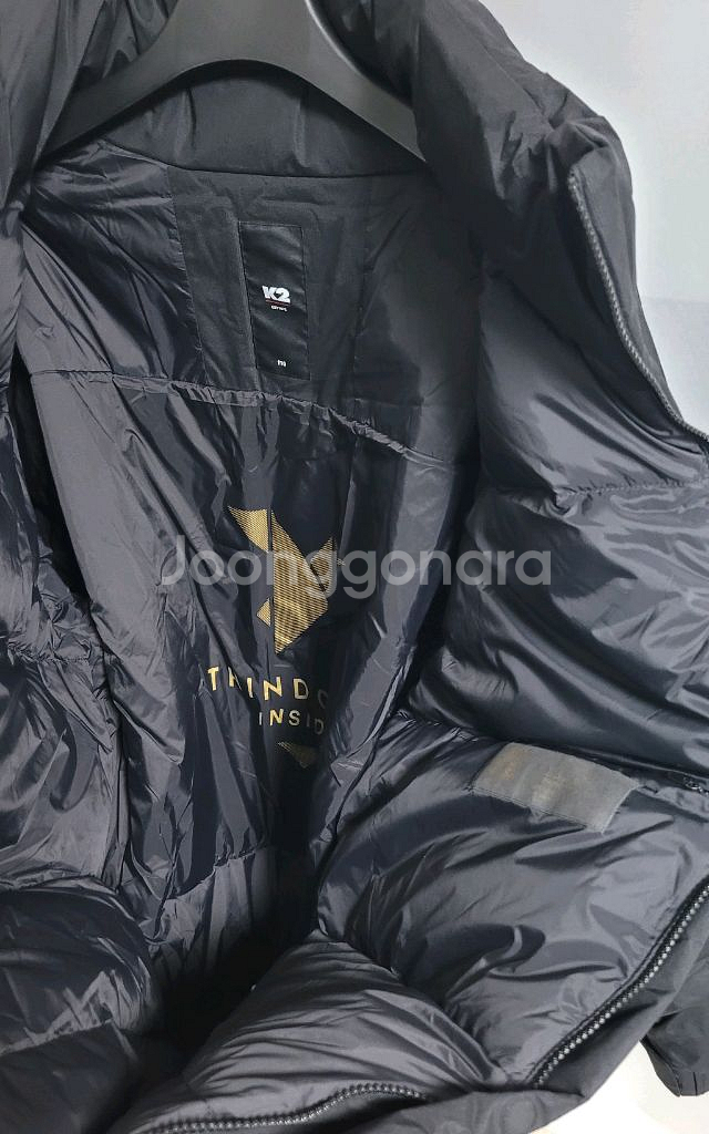 새상품) K2 공용 씬에어 라이트 구스다운 롱패딩 110--6