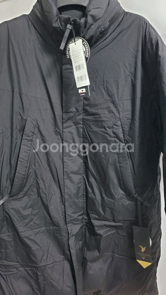 새상품) K2 공용 씬에어 라이트 구스다운 롱패딩 110--9