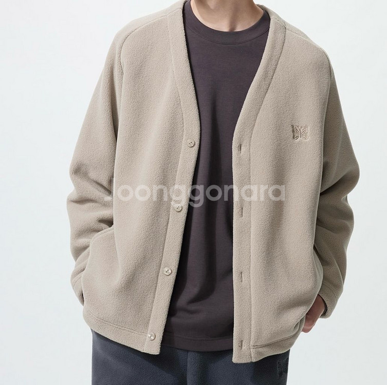 유니클로 니들스 후리스 가디건 3종 미시착 새상품--2