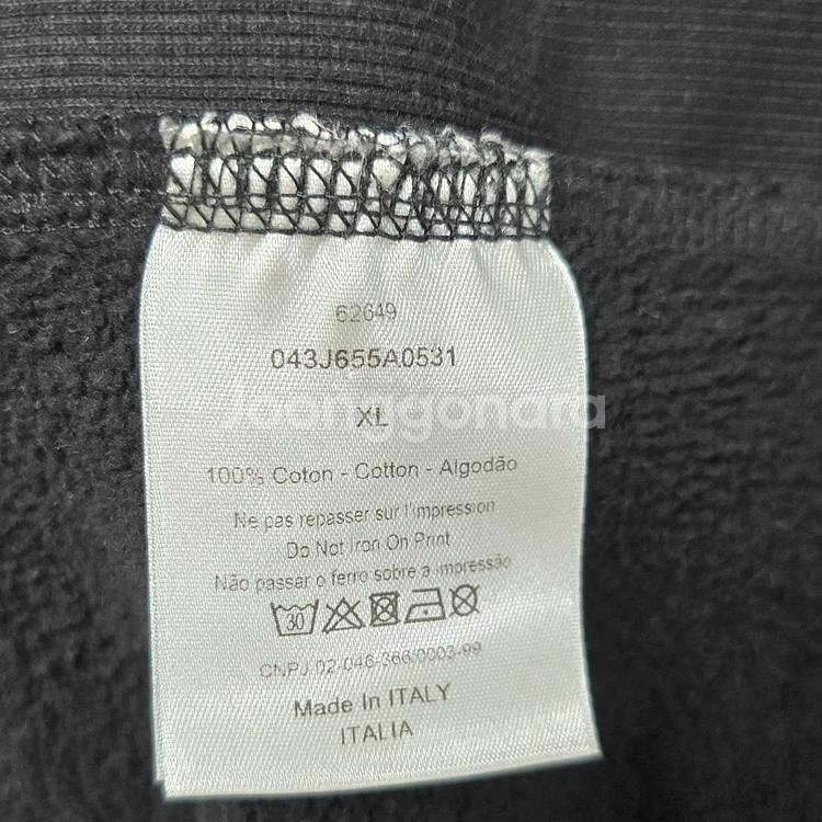 디올 자수 로고 맨투맨 xl사이즈 105--2