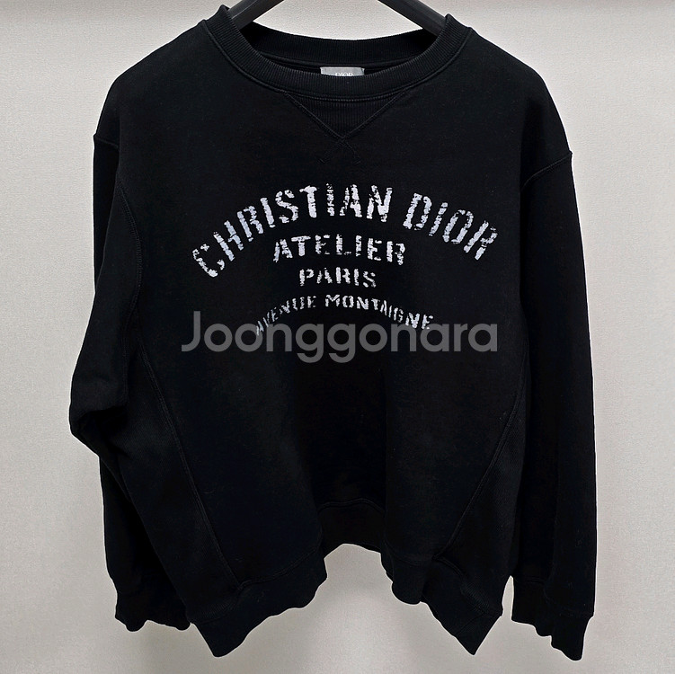 디올 자수 로고 맨투맨 xl사이즈 105--0