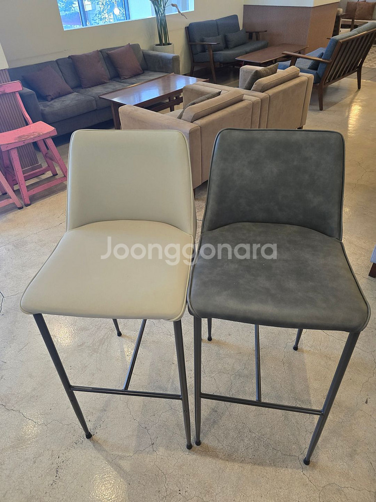 바 의자 철재의자 인테이러의자--4