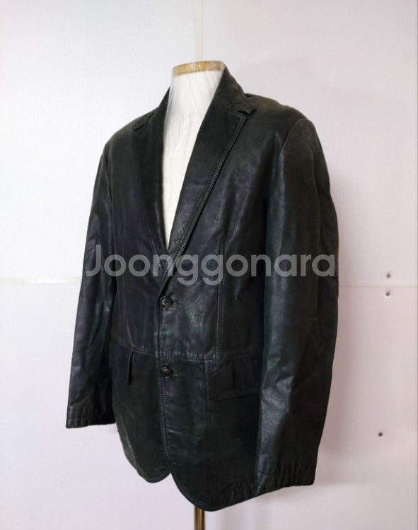 100)헨리코튼 양가죽 자켓점퍼--1