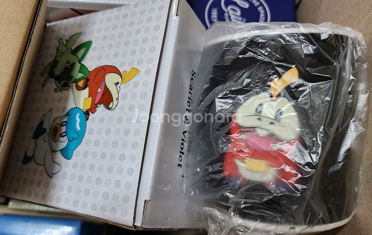 포켓몬스터 스칼렛&바이올렛 컬러 체인지 변색 머그 머그컵 머그잔--0