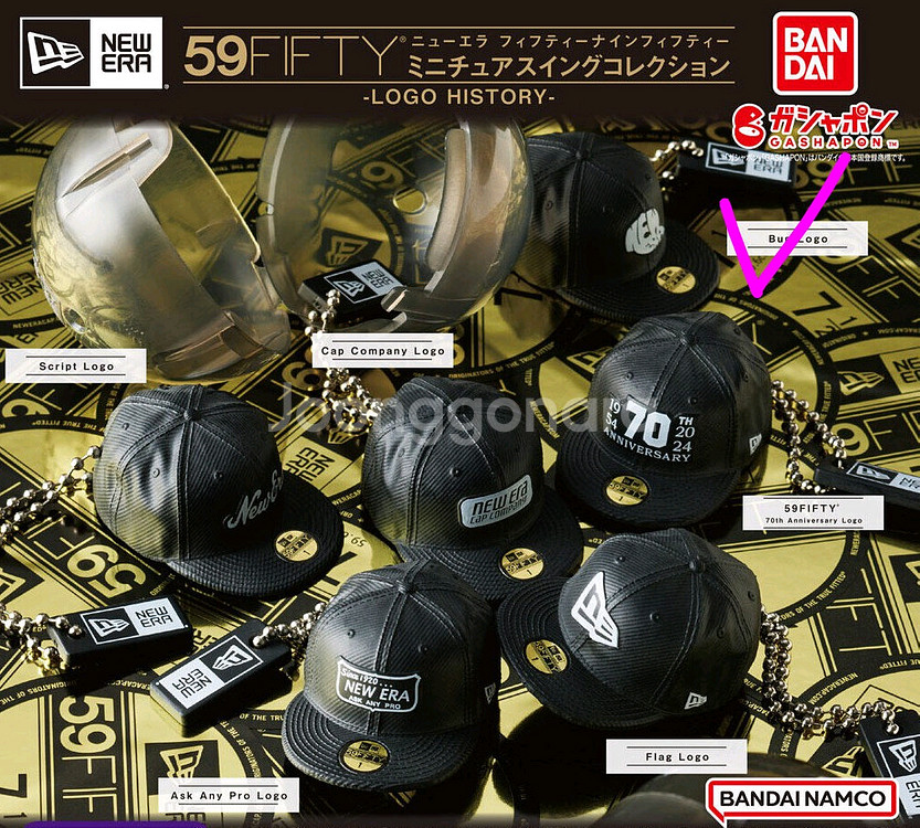 2개세트 뉴에라 가챠 모자 야구모자 캡모자 newera--1