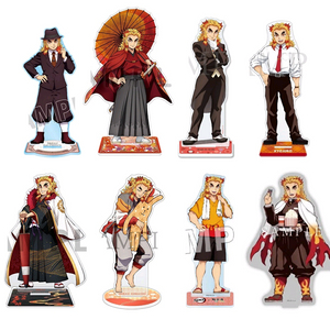 (일괄) 귀멸의 칼날 렌고쿠 쿄쥬로 LD 아크릴 8점