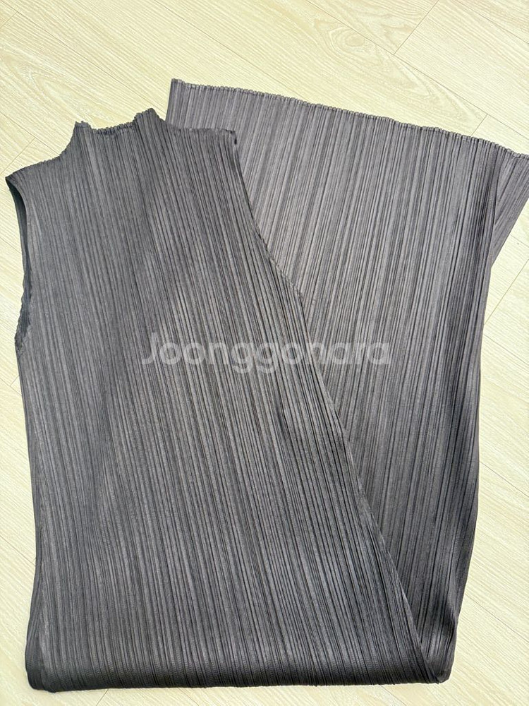 플리츠플리즈 4월 반목 원피스 블랙페퍼 3사이즈--2