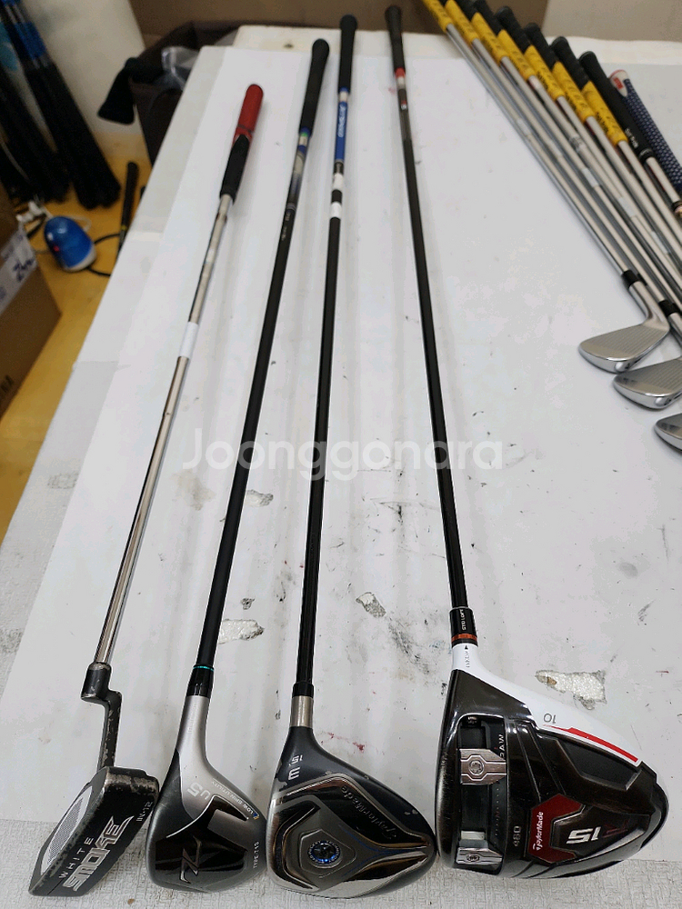40만 테일러메이드 경량스틸 아이언 등 남성용 중고골프채 풀세트--6