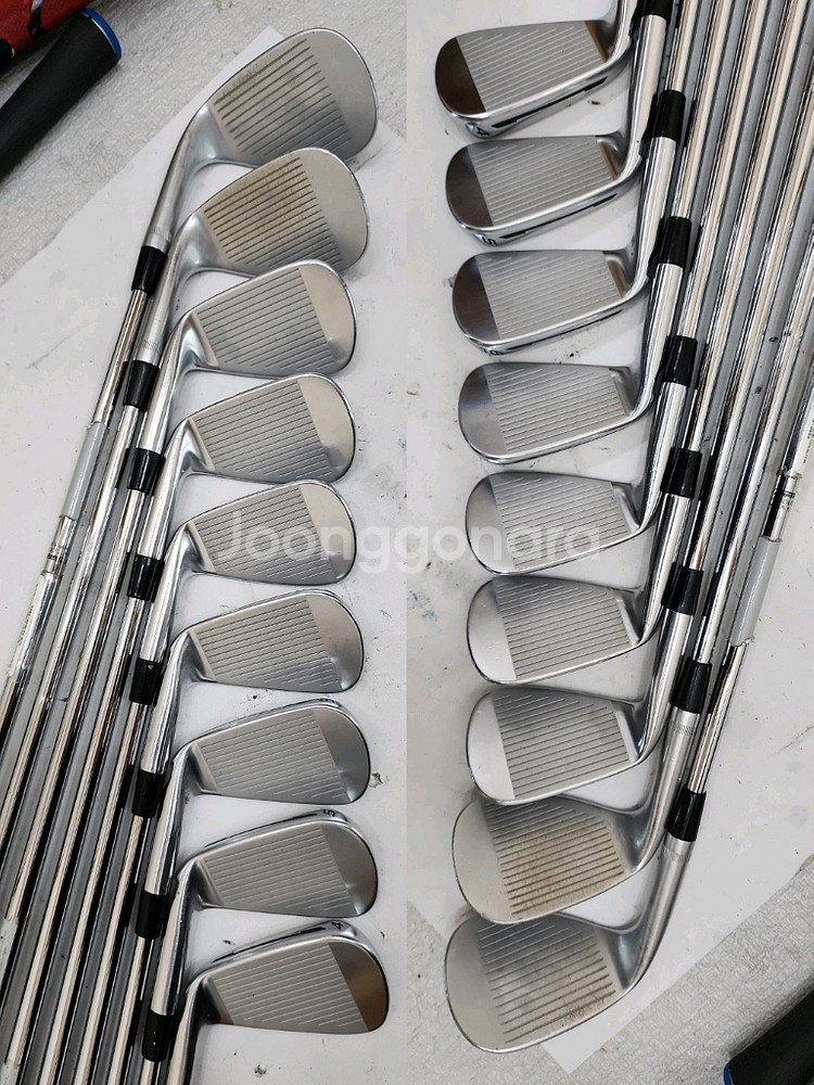 40만 테일러메이드 경량스틸 아이언 등 남성용 중고골프채 풀세트--5