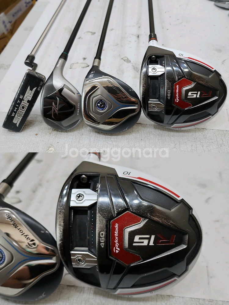 40만 테일러메이드 경량스틸 아이언 등 남성용 중고골프채 풀세트--7