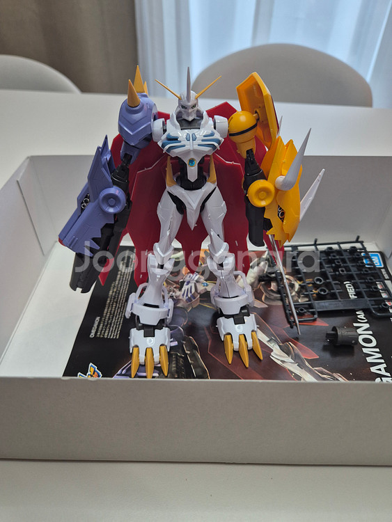 오메가몬 워그레이몬 메탈가루몬 피규어--2