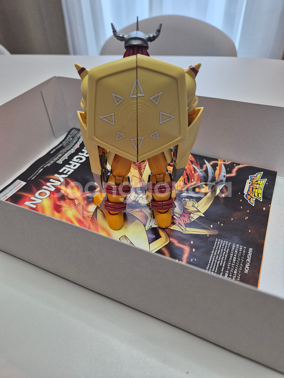 오메가몬 워그레이몬 메탈가루몬 피규어--5