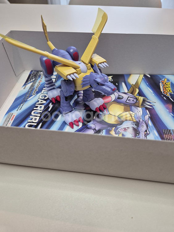 오메가몬 워그레이몬 메탈가루몬 피규어--7