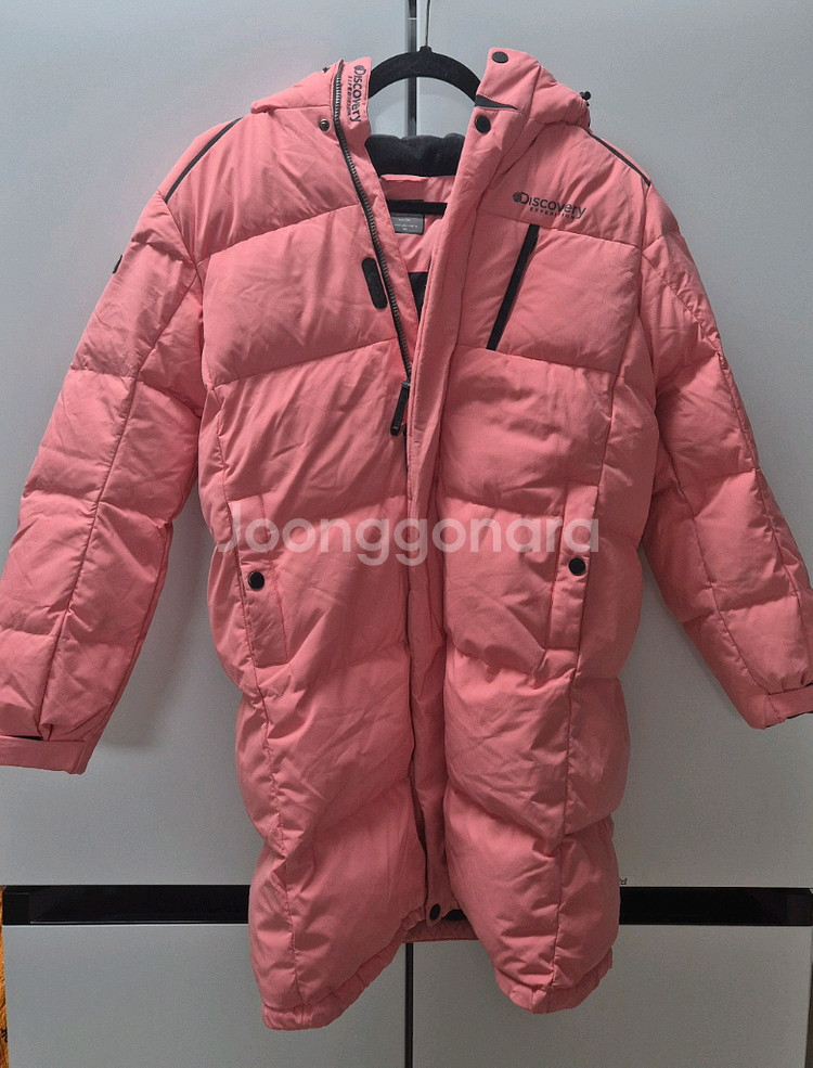 DIscovery 디스커버리 구스다운 롱패딩 점퍼--0