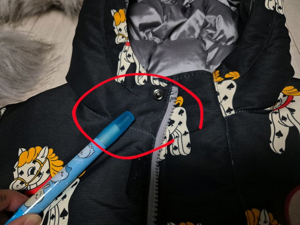 베베드피노 그레이스 롱 구스다운 패딩--7