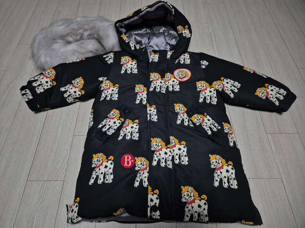 베베드피노 그레이스 롱 구스다운 패딩--10