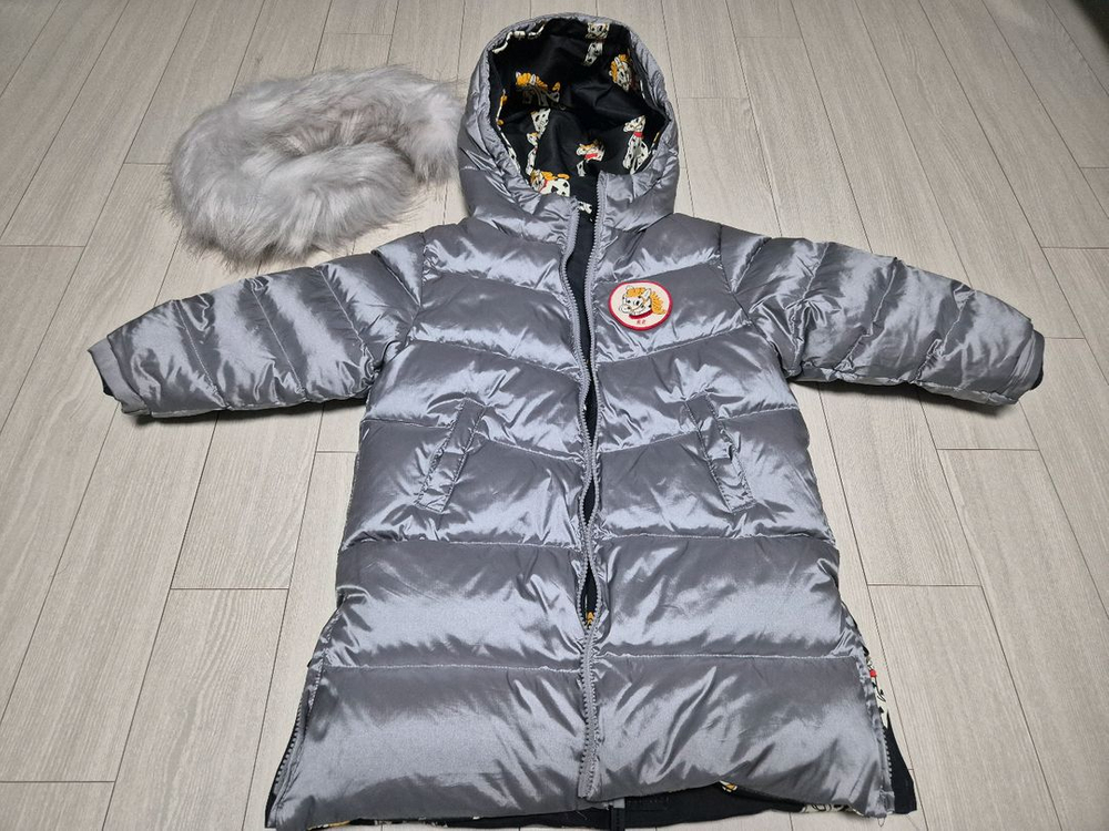 베베드피노 그레이스 롱 구스다운 패딩--13