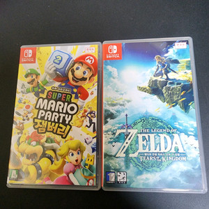 닌텐도스위치 마리오파티 잼버리&젤다의전설 왕국의 눈물