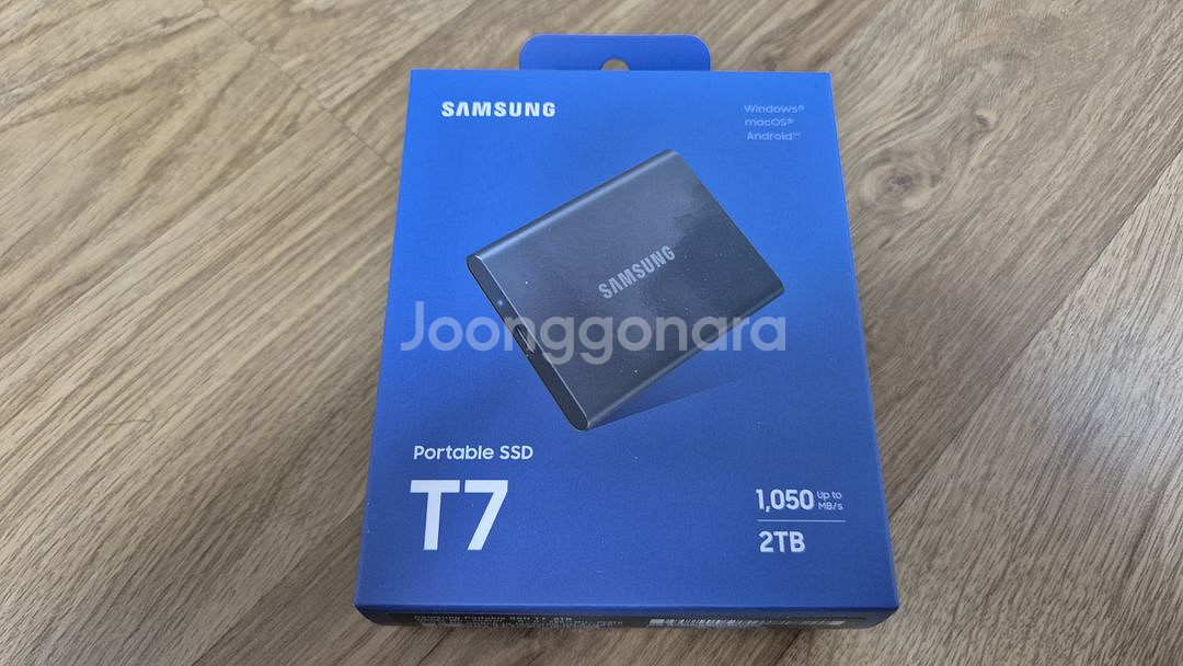 [미개봉] 삼성 포터블 ssd t7 2tb 새상품--0
