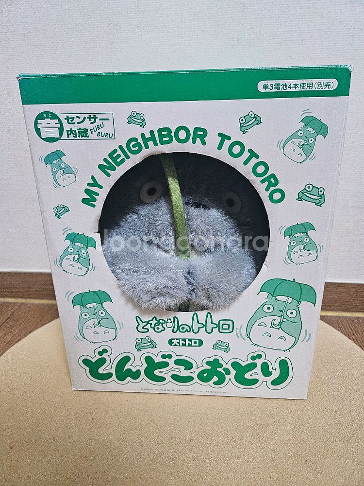 희귀)고전 소리나면 움직이는 토토로 인형--4