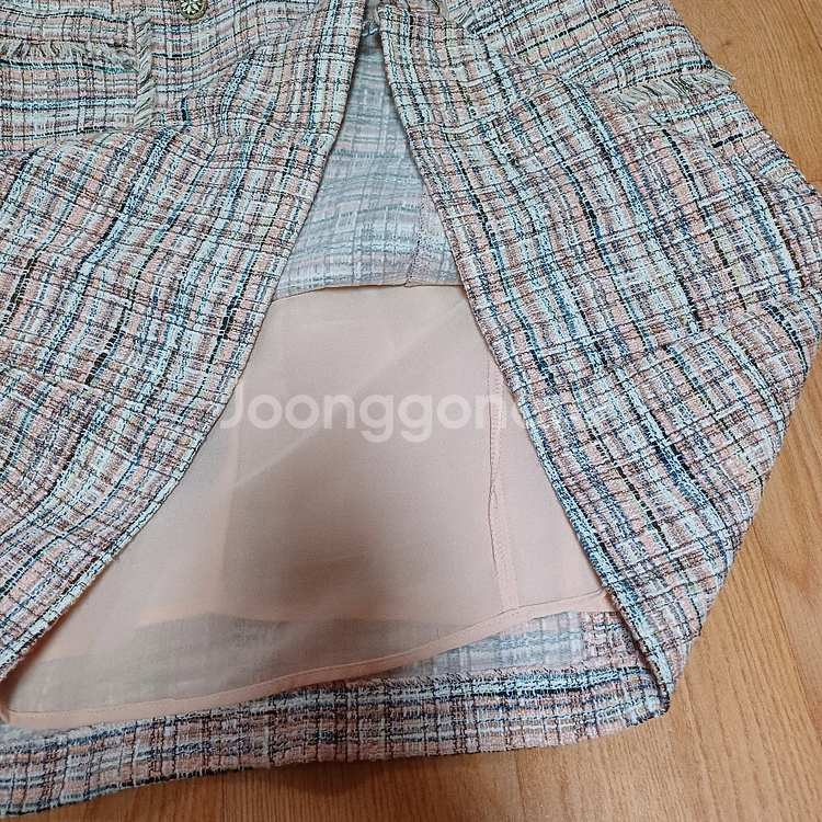 트위드 원피스--3