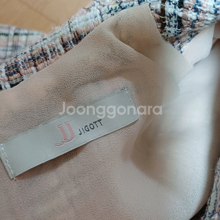 트위드 원피스--4