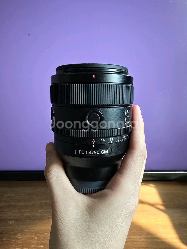 소니 FE 50mm F1.4 GM 렌즈--0