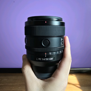 소니 FE 50mm F1.4 GM 렌즈