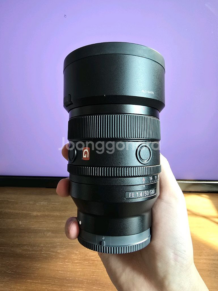 소니 FE 50mm F1.4 GM 렌즈--1