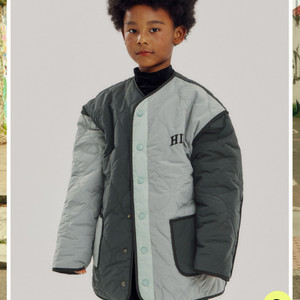 히로 컬러블럭 리버서블 재킷140(블랙)15%할인가