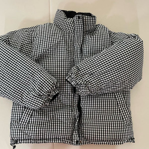 체크 패턴 점퍼