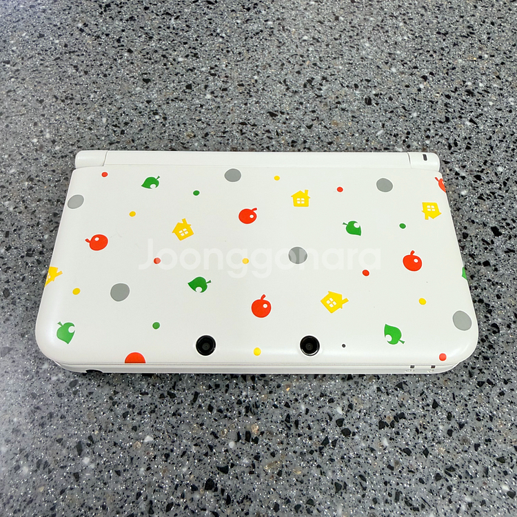 닌텐도 3DS XL 동물의숲 에디션 볶다수--0