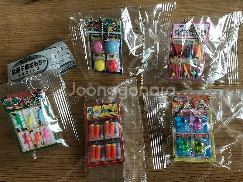 막과자 가게 장난감 마스코트 2탄 3탄 가챠 미니어처--1